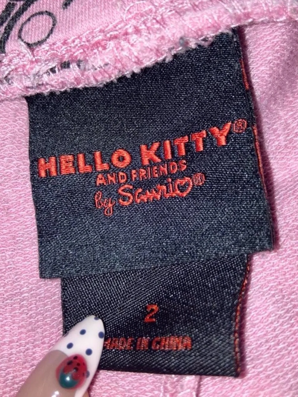 Hello Kitty Pink Shorts - Sanrio Branding